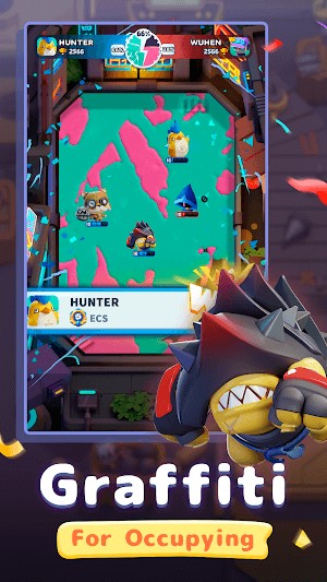 Tạo hình graffiti hơn đối thủ