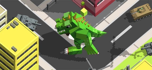 Hóa thân thành quái vật khổng lồ