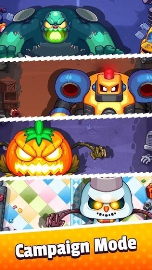 Thách thức chính bạn trong chế độ chiến dịch với 50 màn chơi hấp dẫn