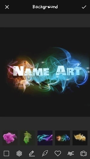 Smoke Effect Art Name có nhiều hiệu ứng độc đáo