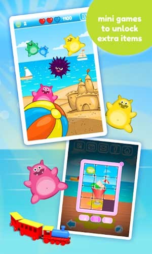 Chơi mini game để mở khóa các vật phẩm đặc biệt