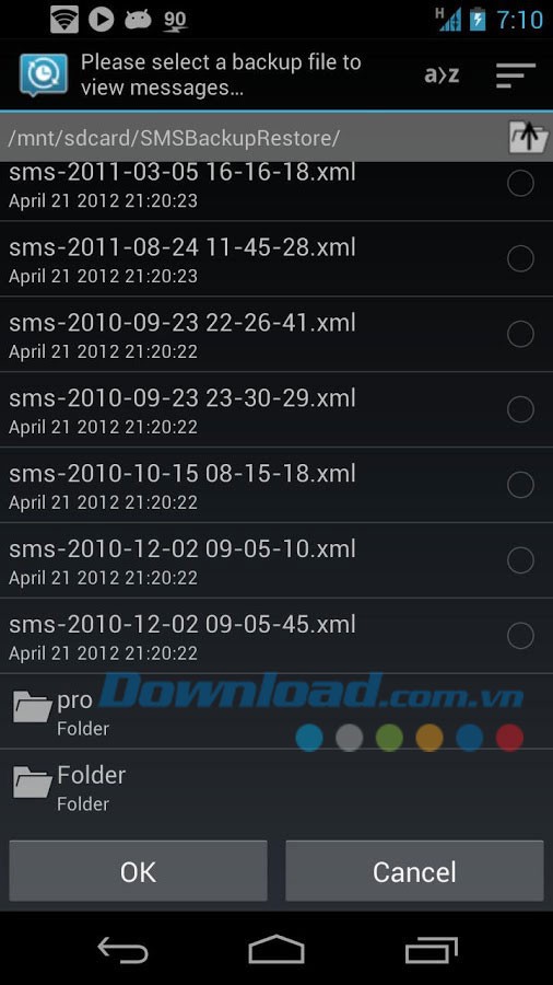 SMS Backup & Restore For Android