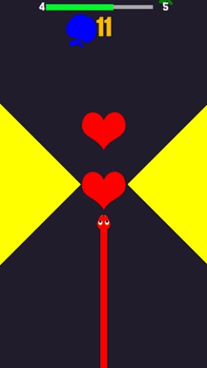 Điều khiển rắn ăn các mảng màu