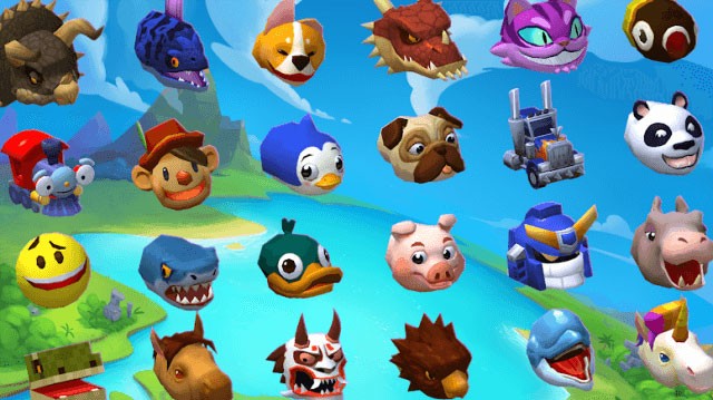 Nhiều nhân vật khác nhau để người chơi lựa chọn và chơi cùng