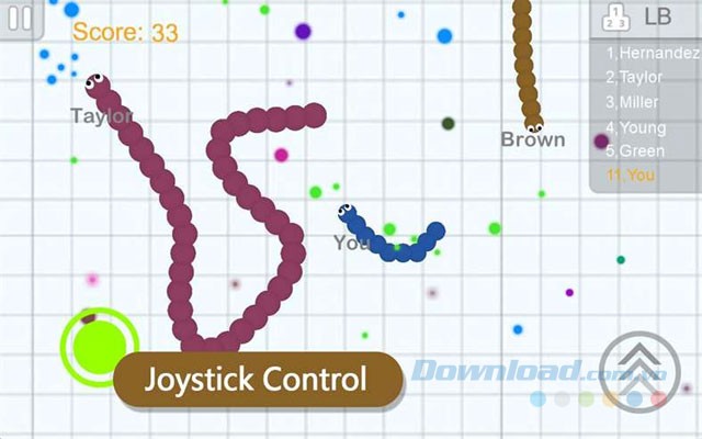 Điều khiển bằng joystick