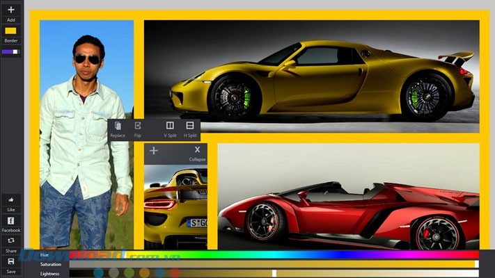 Chỉnh sửa viền ảnh