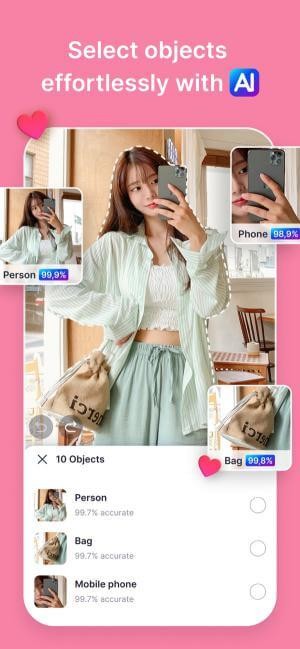 Chọn đối tượng với AI