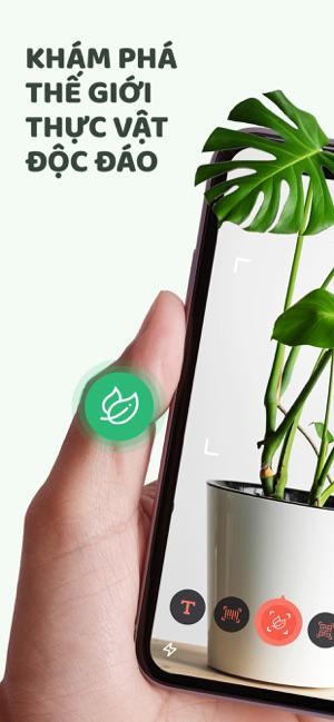 Snaplate có khả năng nhận dạng thực vật