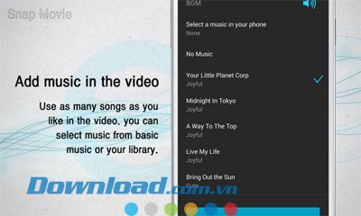 SnapMovie (Road Movie Maker) cho Android