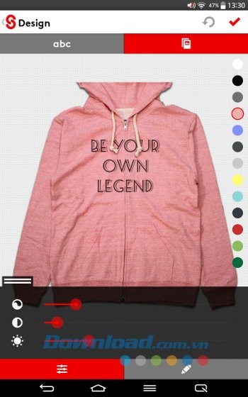 Snaptee gồm nhiều kiểu áo khác nhau