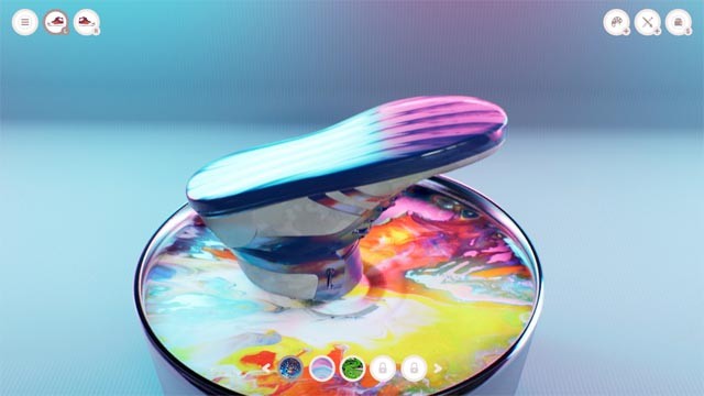 Trò chơi đòi hỏi sự sáng tạo, tỉ mỉ và công phu để tạo nên những đôi giày ấn tượng