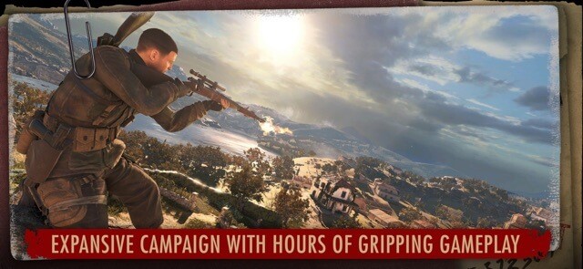 Tham gia chiến dịch chiến đấu căng thẳng trong Sniper Elite 4