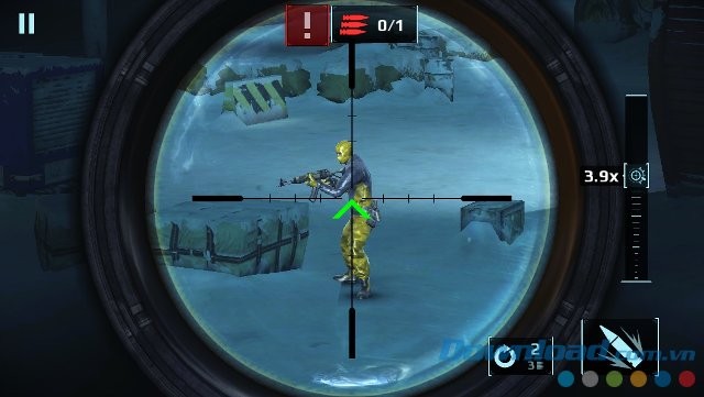 Sử dụng ống ngắm