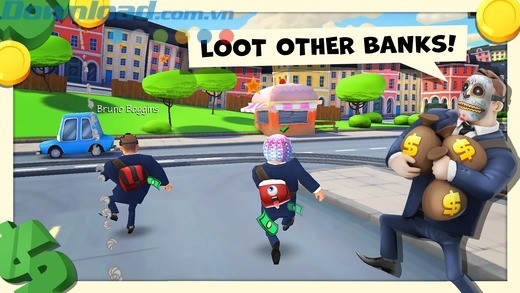 Vào vai kẻ cướp và thực hiện các vụ cướp ngân hàng táo bạo