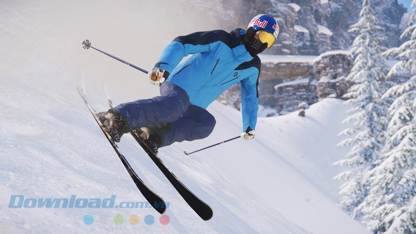 Trượt tuyết trong game SNOW