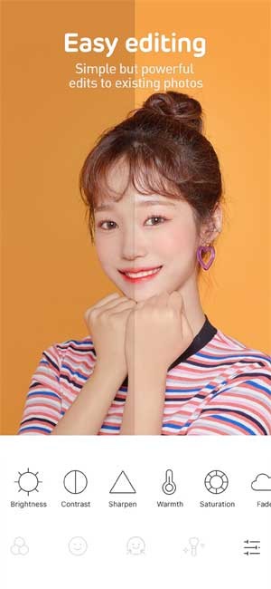 SNOW cho iOS chỉnh sửa ảnh thông minh