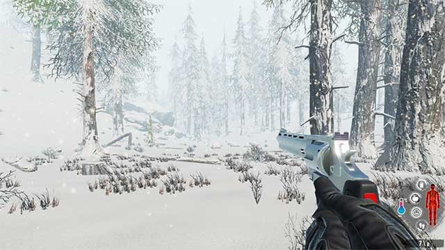 Tìm cách sinh tồn trong khu rừng băng giá trong game Snow Survival