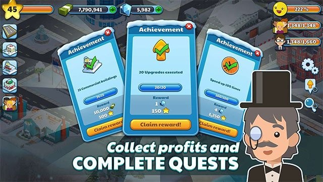 Hoàn thành các nhiệm vụ để nhận thưởng