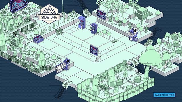 Snowtopia nâng cấp bộ Editor để tùy chỉnh khu nghỉ dưỡng trượt tuyết theo ý muốn