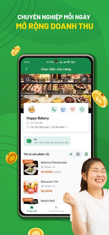 Mở rộng doanh thu mỗi ngày