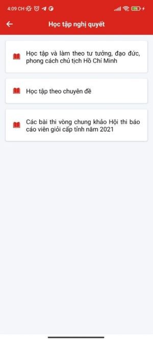 Học tập nghị quyết