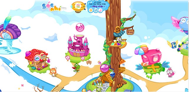 Thế giới giải trí Sóc Nhí