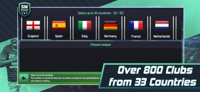 Hơn 800 câu lạc bộ ở 33 quốc gia cho bạn lựa chọn