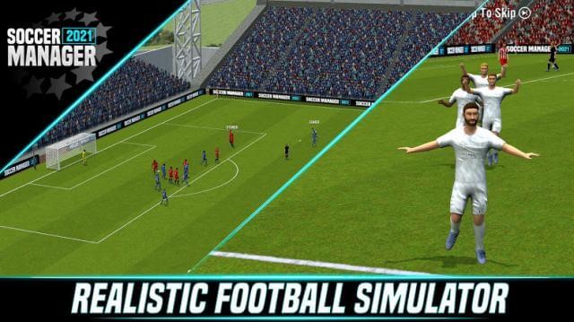 Soccer Manager 2021 là một game quản lý bóng đá mới chân thực trên di động