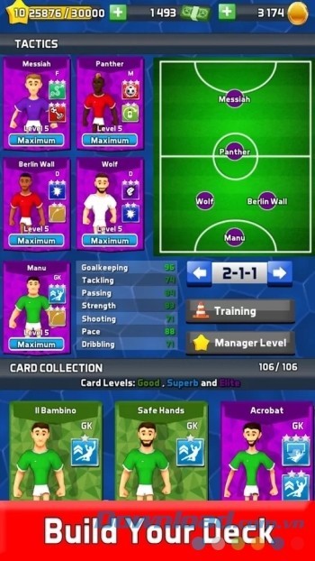 Xây dựng một đội bóng mạnh mẽ