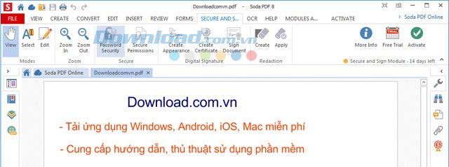 Bảo mật PDF