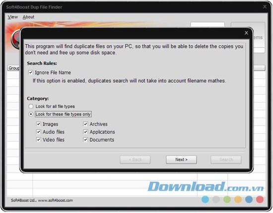 Soft4Boost Dup File Finder