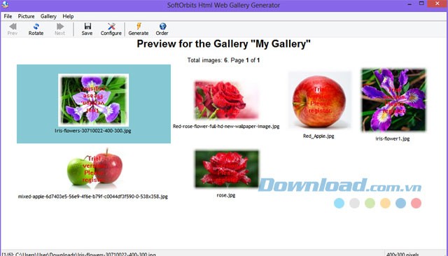 SoftOrbits Html Web Gallery Creator