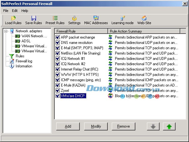 SoftPerfect Personal Firewall