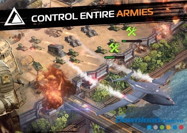 Nắm quyền điều khiển và chỉ huy cả đội quân