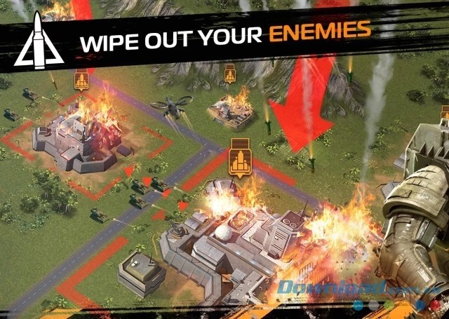 Cho nổ tung kẻ thù và giành chiến thắng vinh quang