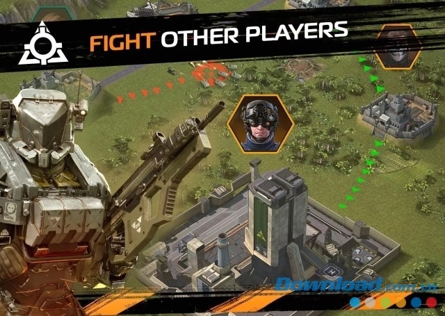 Chiến đấu với những người chơi khác trong các trận PvP kịch tính