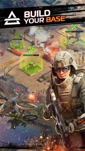 Xây dựng căn cứ và huấn luyện binh lính trong Soldiers Inc: Mobile Warfare