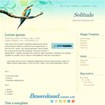 Solitude Template: Free Personal Blog Theme
