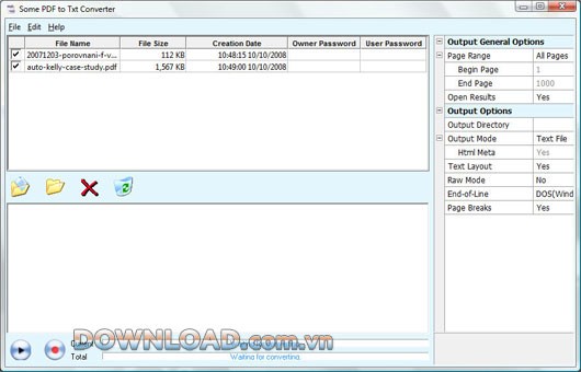 Some PDF to Text Converter