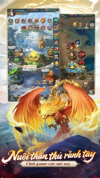 Nuôi thần thú rảnh tay