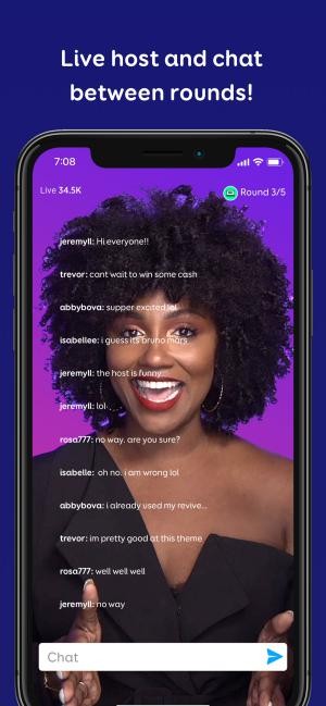 Trò chuyện với Host giữa mỗi vòng chơi