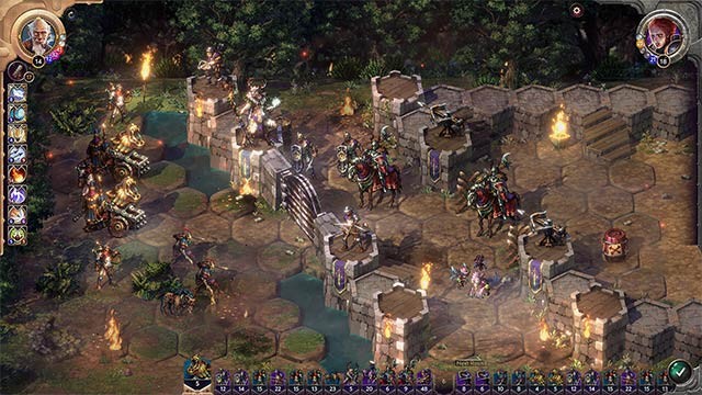 Song of Conquest PC sở hữu đồ họa 2D kết hợp 3D và hiệu ứng ánh sáng đẹp mắt