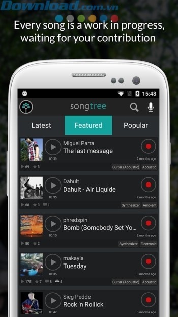 Làm việc trên mọi loại nhạc