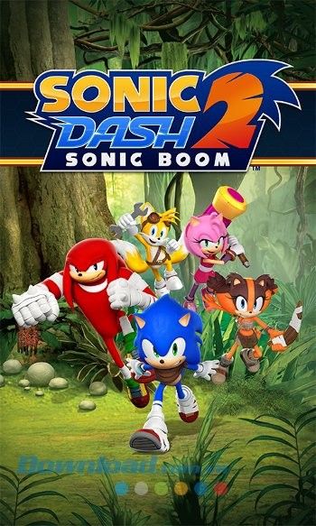 Sonic Dash 2: Sonic Boom - game hành động hấp dẫn