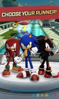 Tùy chọn nhân vật yêu thích trong Sonic Forces: Speed Battle cho Android