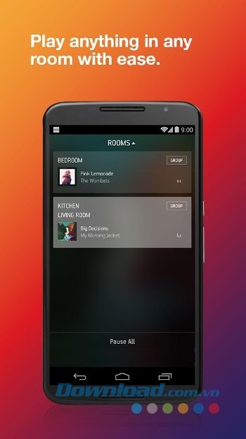 Thưởng thức âm nhạc mọi thời điểm với Sonos Controller