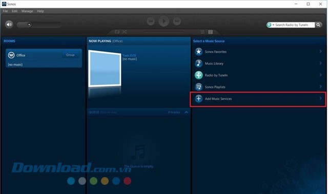 Nguồn nhạc đa dạng với Sonos