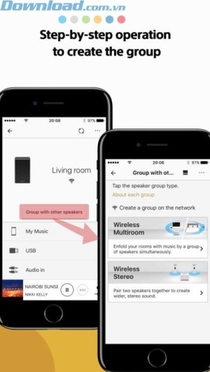 Từng bước tổ chức để tạo nhóm
