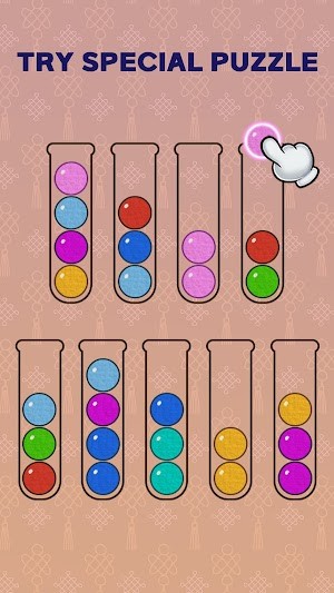 Sort Ball cho bạn giải các câu đố logic thú vị