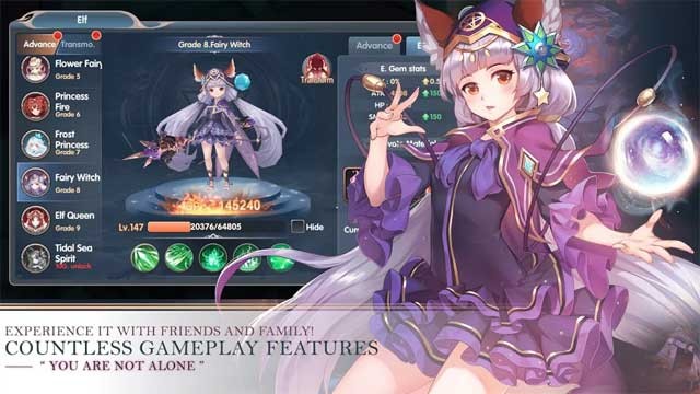 Soul Destiny cho Android có vô số tính năng hấp dẫn